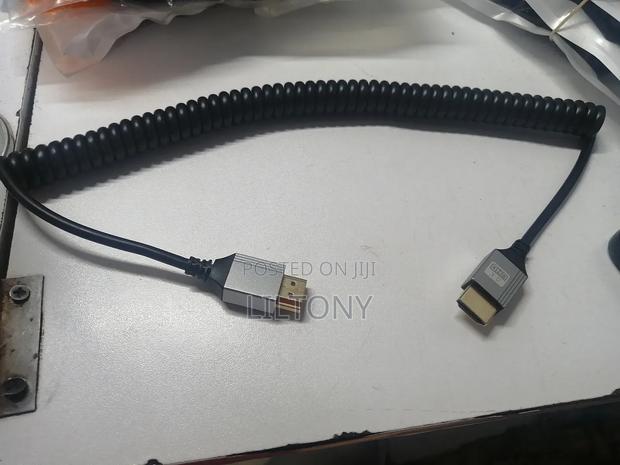  Spiral Hdmi to Hdmi Cable