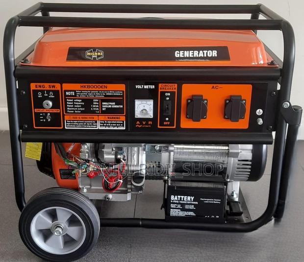Hisaki Japan 7.5kva Petrol Generator Key Start