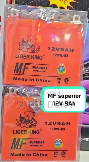 Maintainance Free Battery. 12v 9ah Liger King