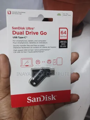 Sandisk Ultra Dual Drive Go 64gb Type-C Flash Disk