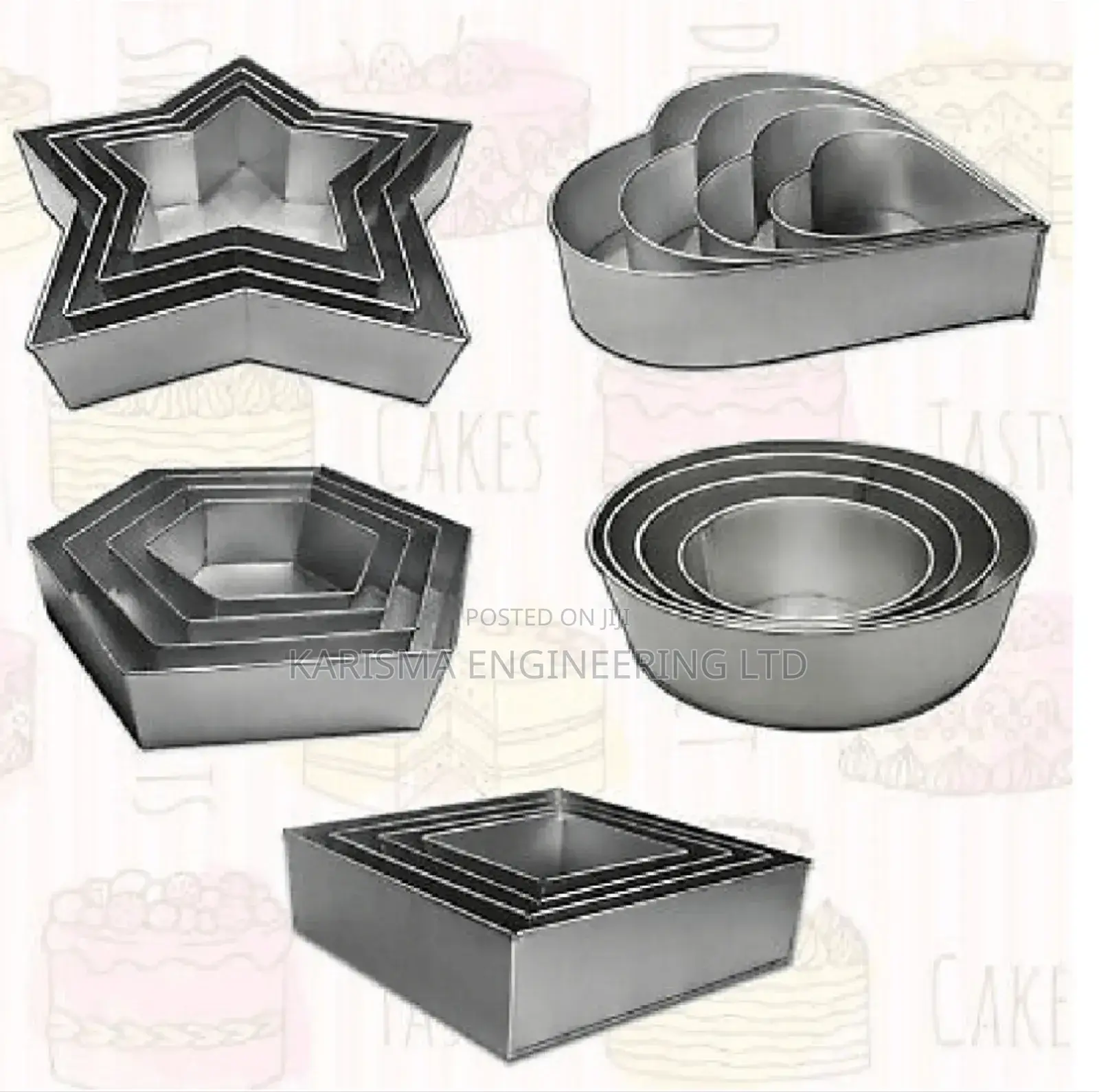Cake Tins Set