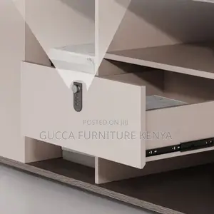 Office Tables:180cm Modern Desk With Exterior Storage Unit