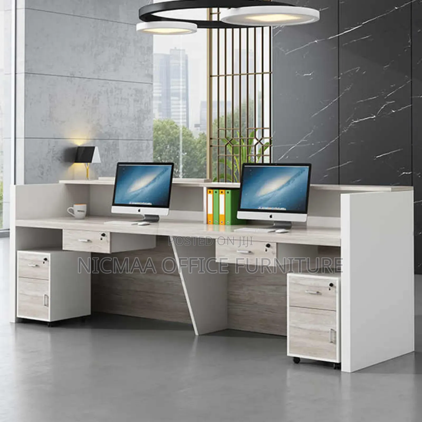 2.0m Office Reception Desk