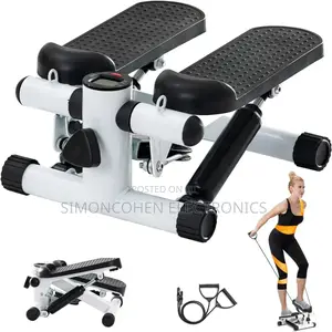 Mini Stepper With Resistant Bands