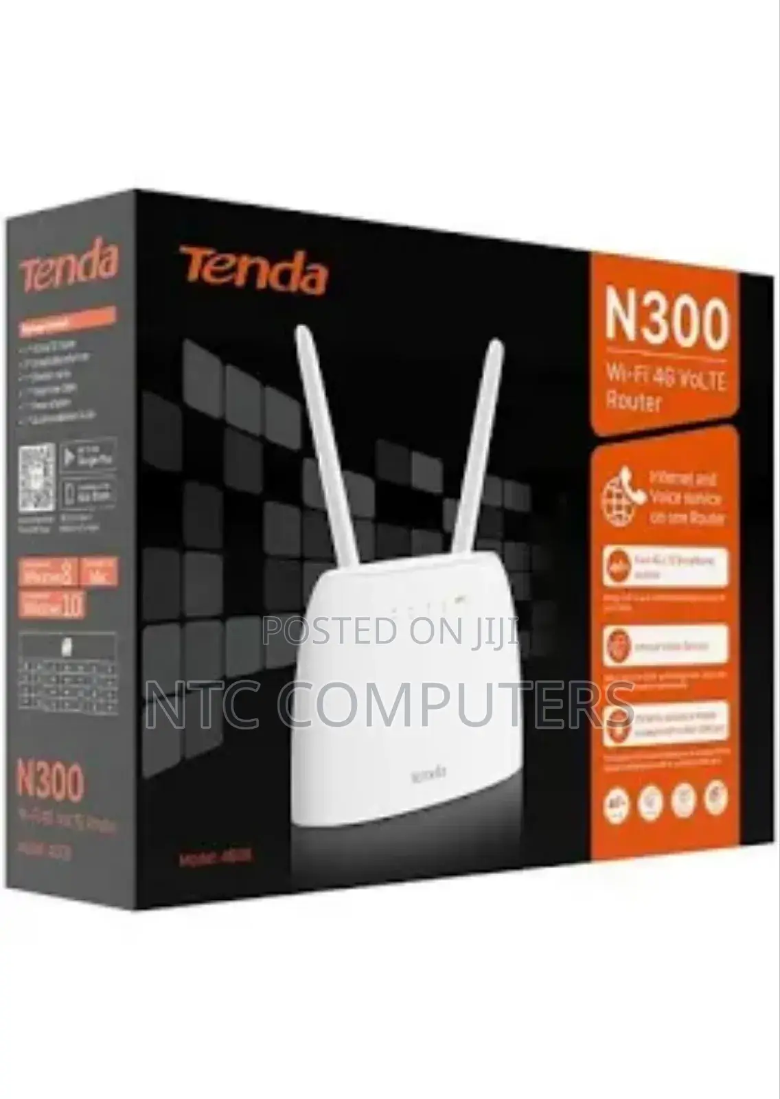 Tenda 4g03 3g/4g Lte N300 Wi-Fi Router