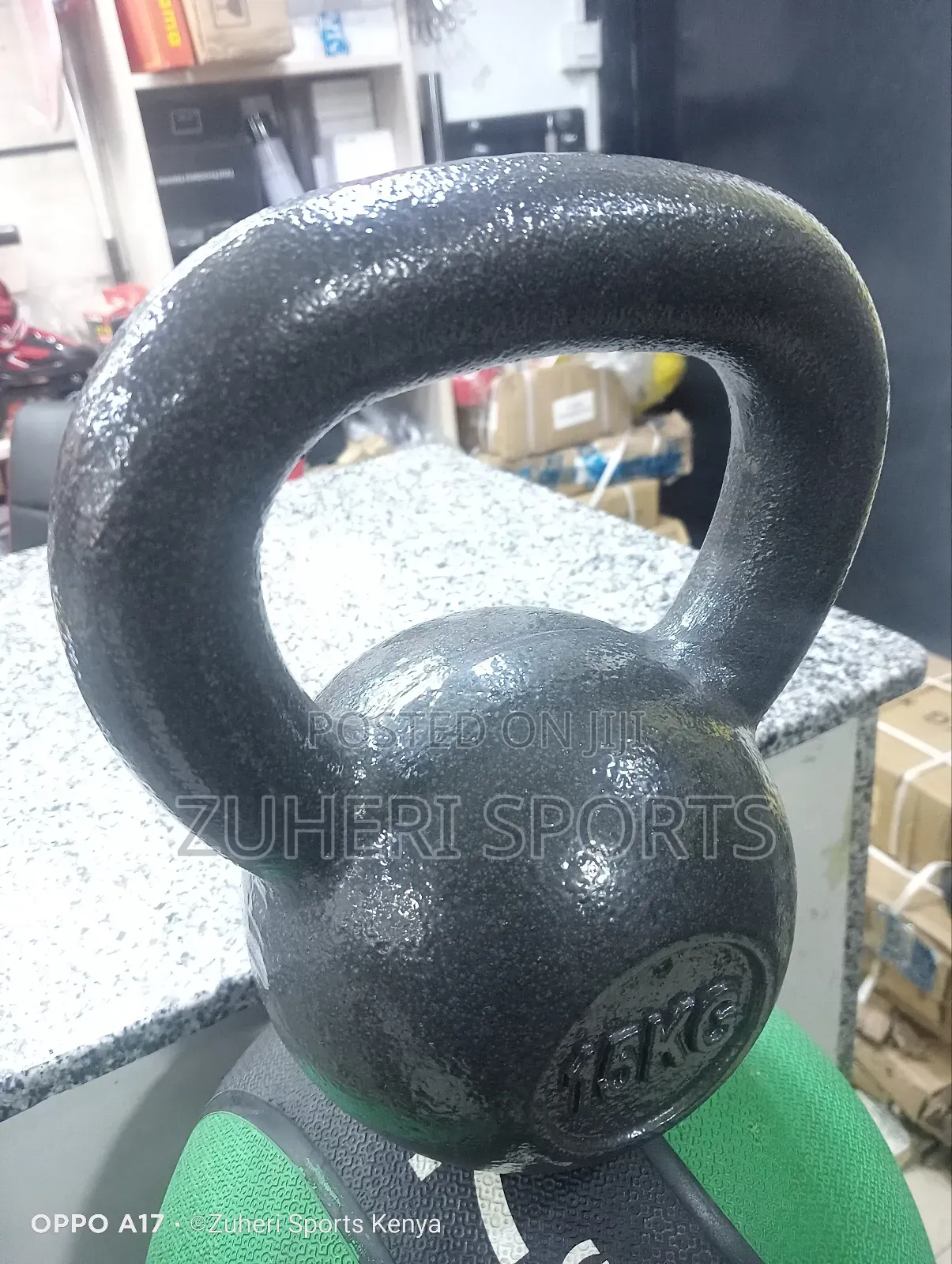 15kg Cast Iron Kettlebell Heavy Duty Full Body Workout