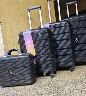 4 in 1fashion Travel Suitcases - Unbreakable Rubber Design - thumbnail 2