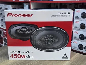 Pioneer 450watts(90watts Rms) 6 by 9 Oval Midrange Speakers