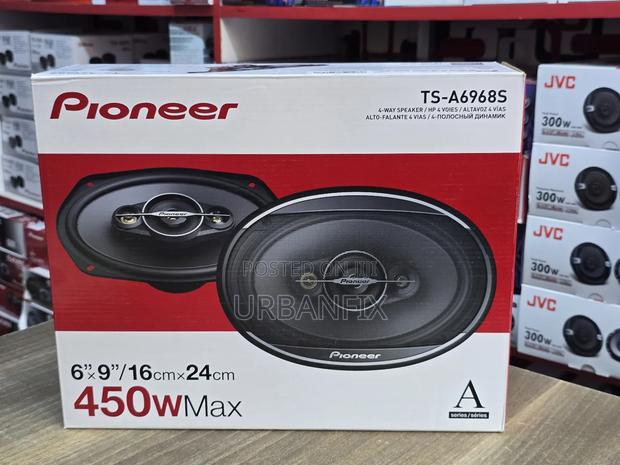 Pioneer 450watts(90watts Rms) 6 by 9 Oval Midrange Speakers - main view