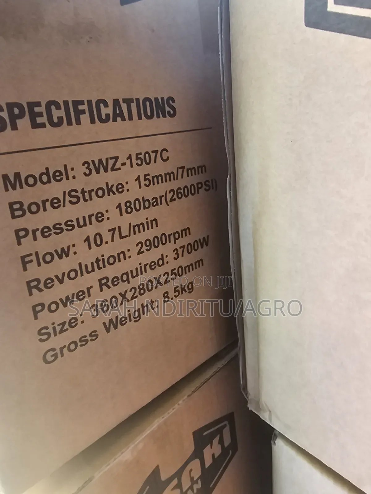 1507 Carwash Pump