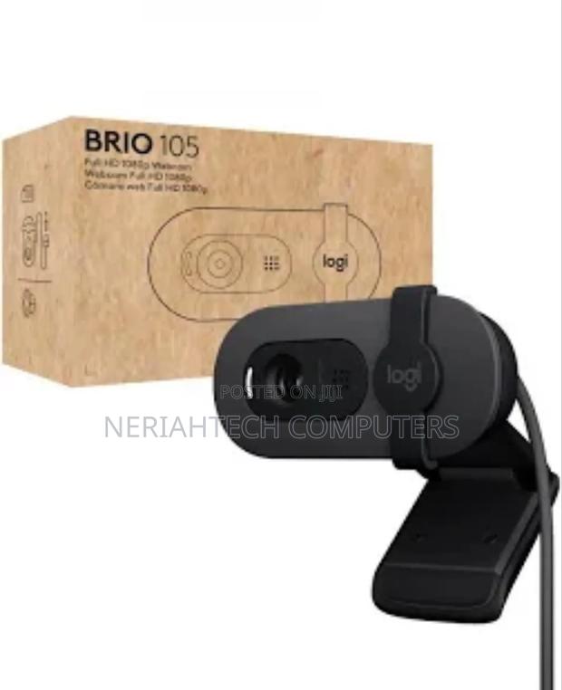 Logitech Brio 105 Webcam Graphite - main view