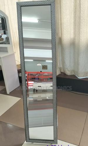 Black - Full Length Dressing Mirror - Back Stand - thumbnail 2