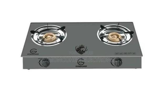 Eurochef Two Burner Glass Top