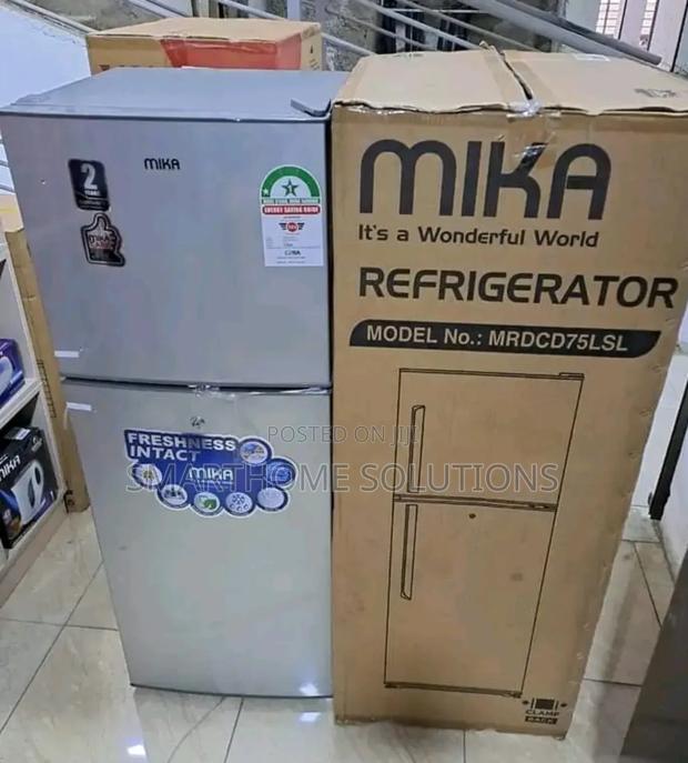 New Mika Mrdcd75gld - Direct Cool Double Door Fridge 138l