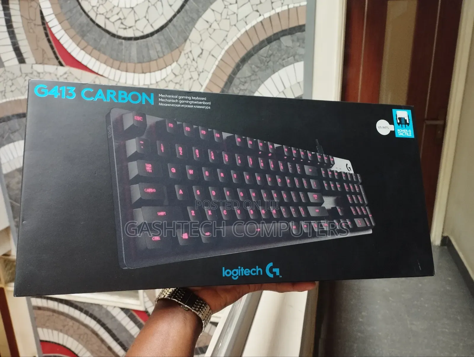 Logitech G413 Mechanical Gaming Keyboard (Carbon)