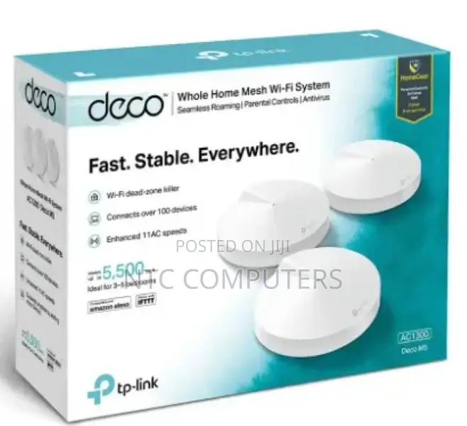 Tp-link Deco M5 Ac1300 Whole Home Mesh Wi-fi (3 Pack)