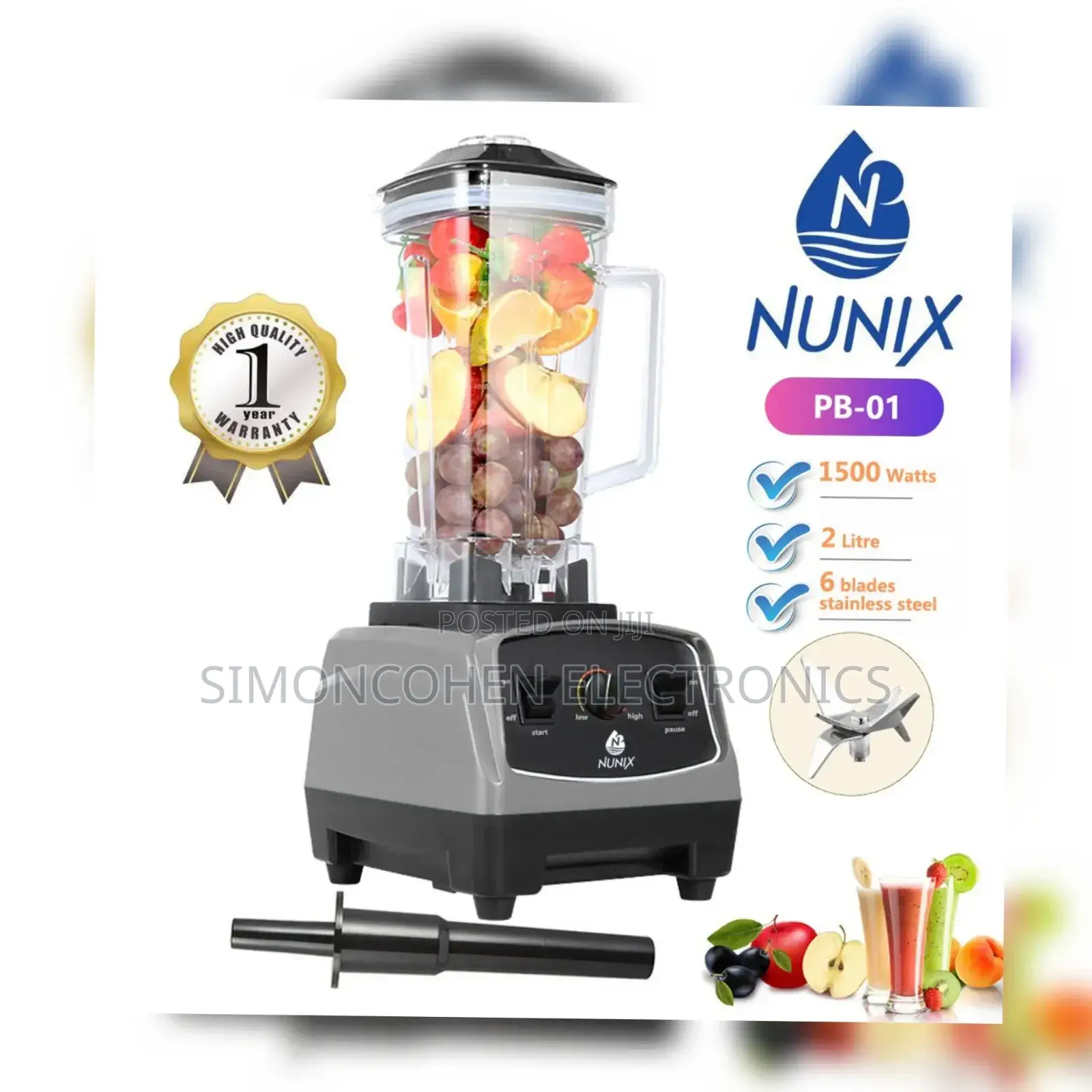 Nunix Commercial Blender