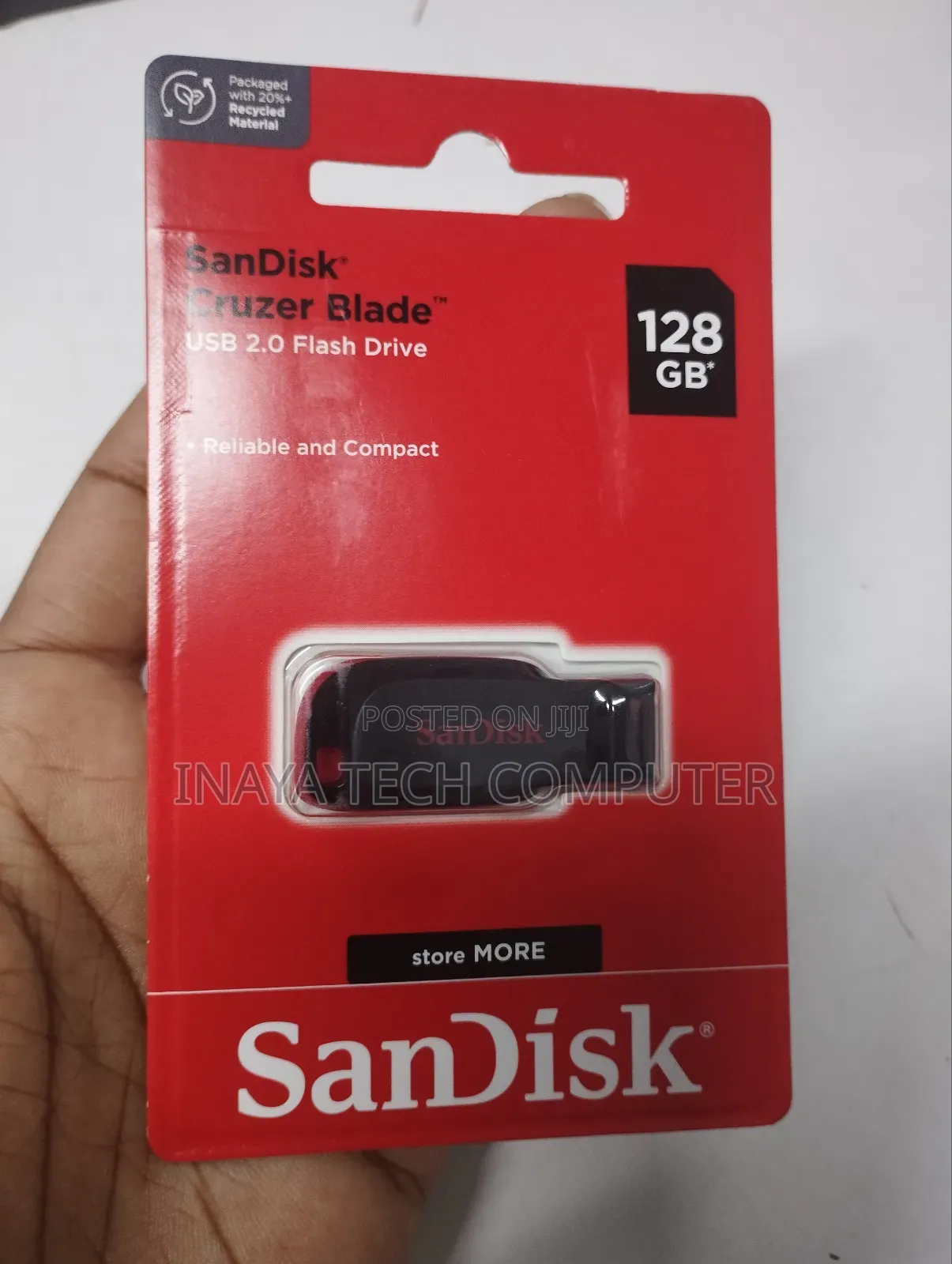 Sandisk Cruzer Blade Usb Flash Drive 128gb