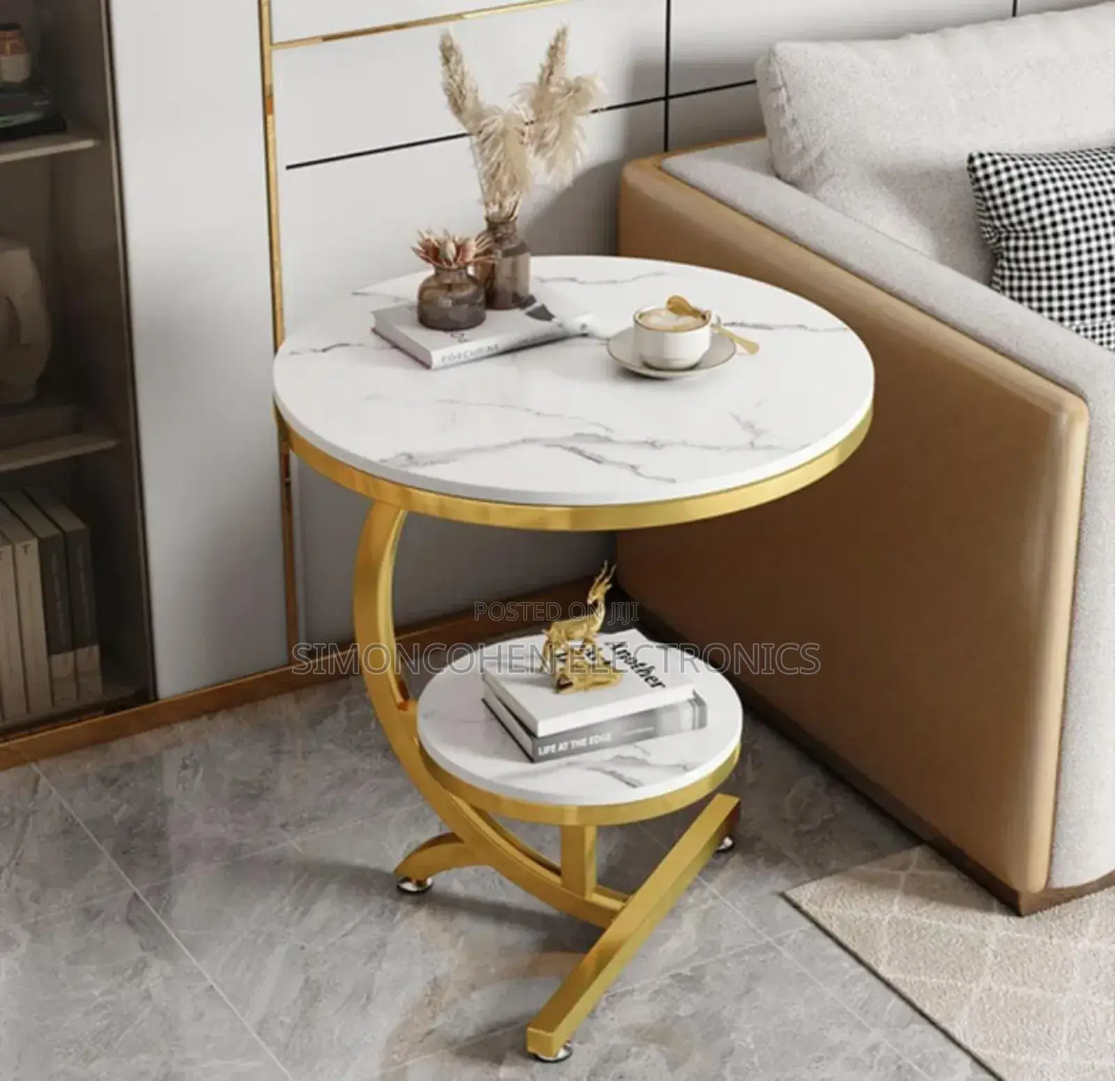 Console Double Layer Bedside Cabinet