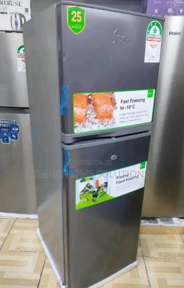 Refrigerator 2-Door ✓✓Synix, 138litres,Silver - main view