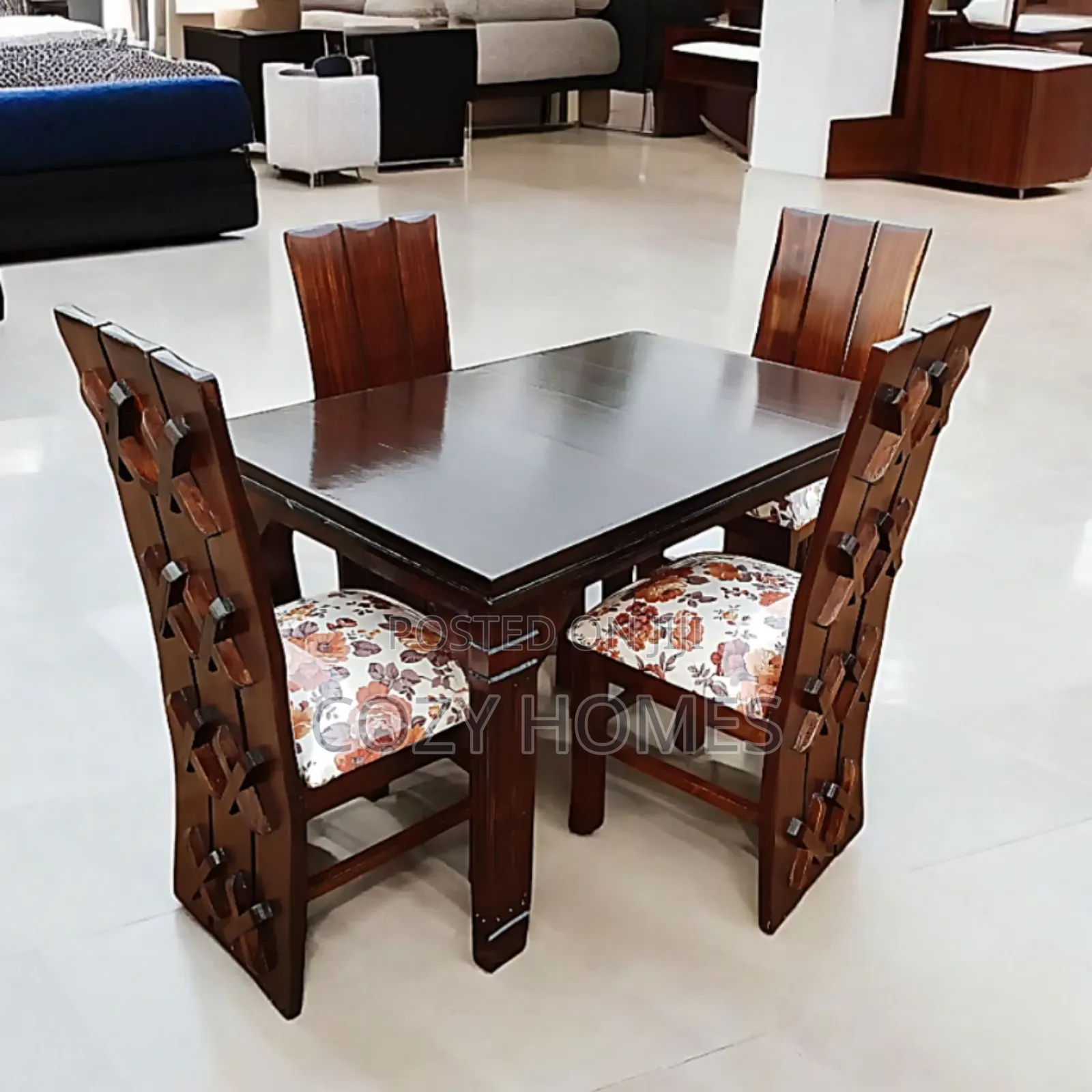 Dining Set, a Modern 4 Seater Dining Set