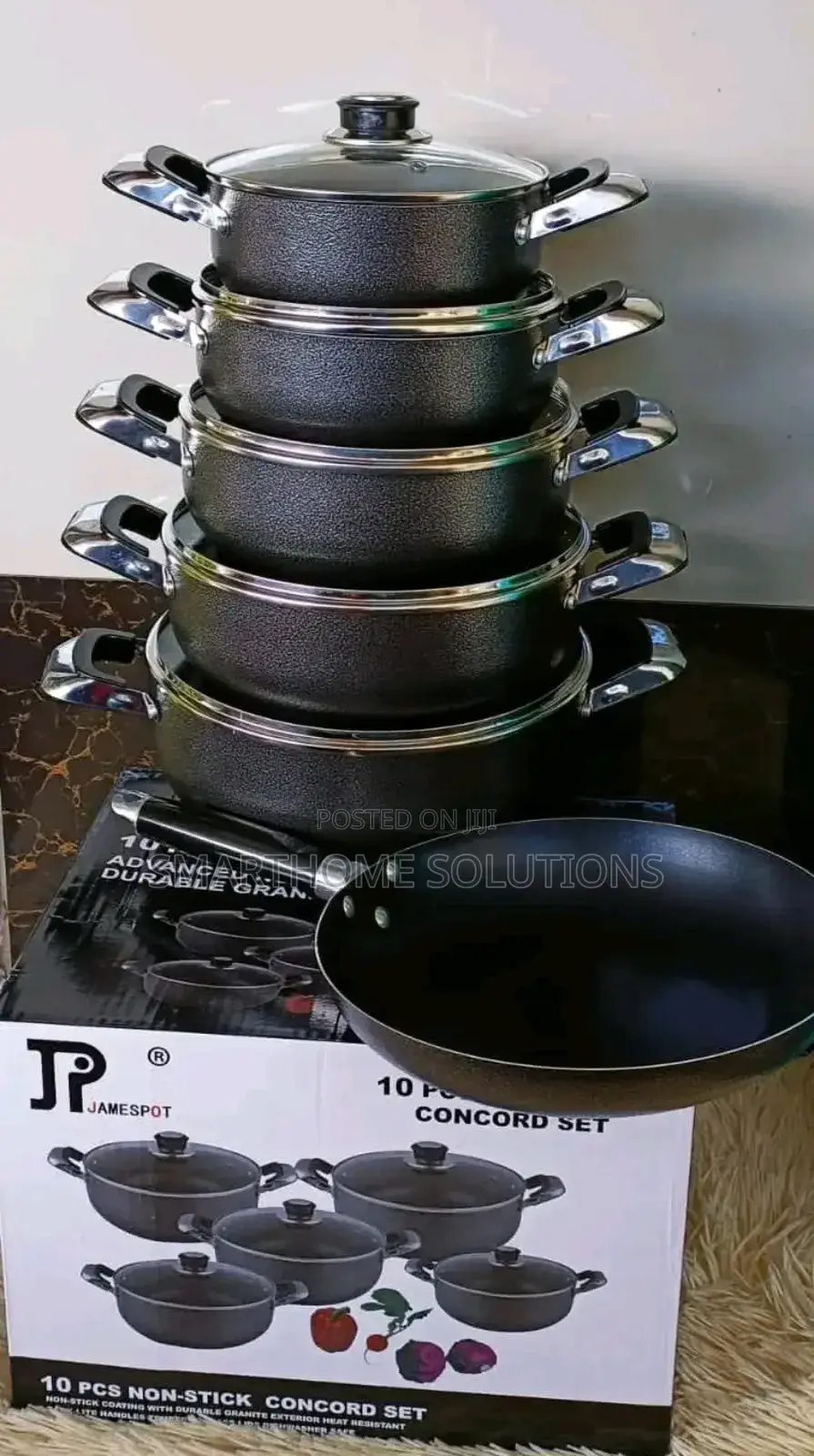 Jamespot Nonstick Cookware Set - 11 Pcs