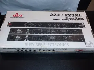 DBX 223xl Stereo 2-Way/Mono 3-Way With XLR Connectors