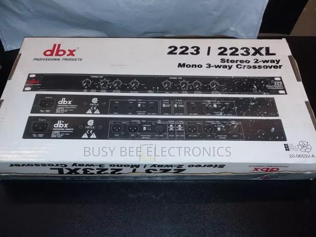 DBX 223xl Stereo 2-Way/Mono 3-Way With XLR Connectors