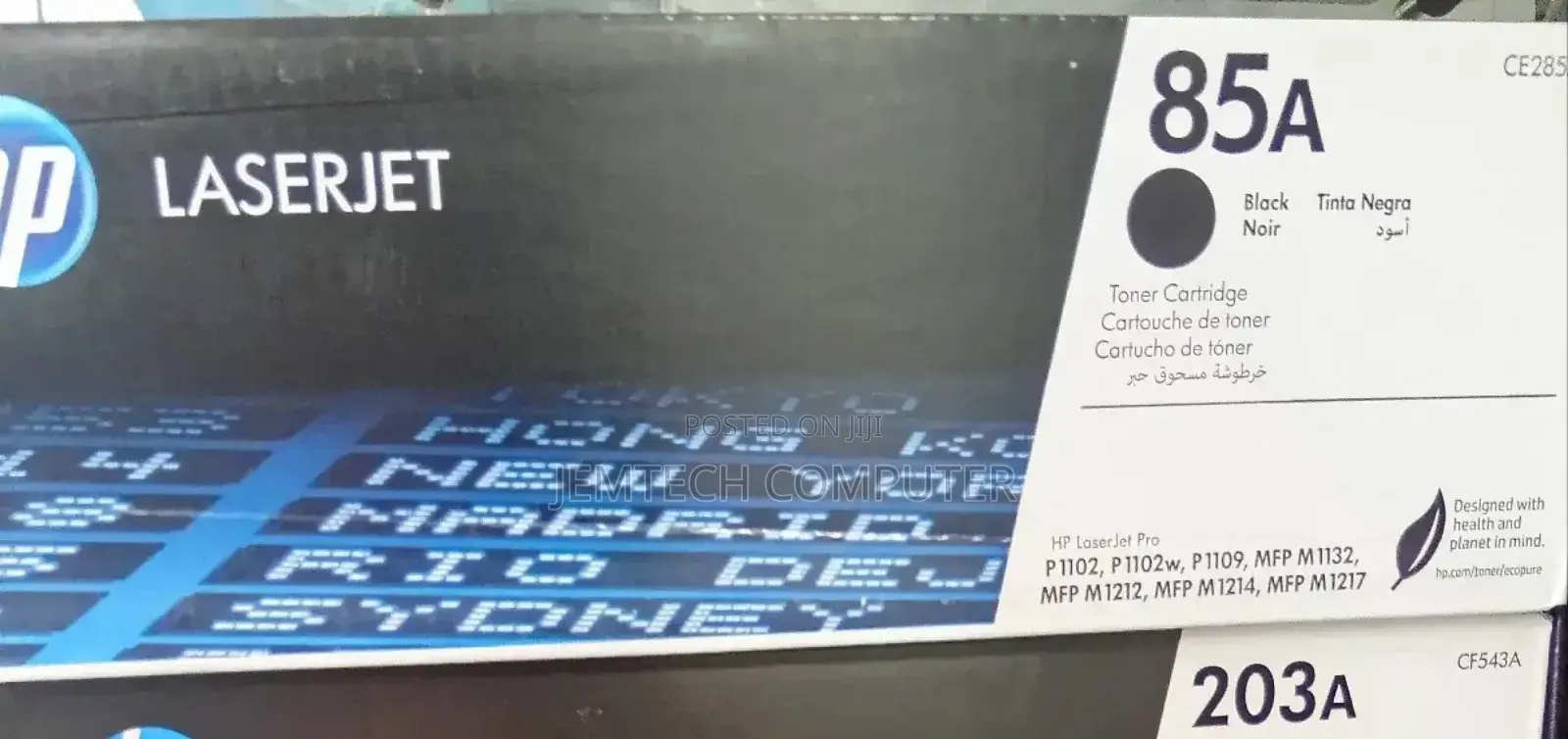 Hp 85a Black Original Laserjet Toner Cartridge