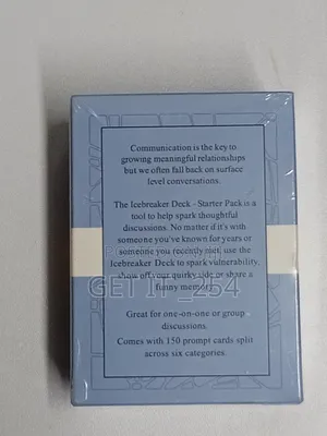 Ice Breaker Starter Pack Friends and Couple Card Game