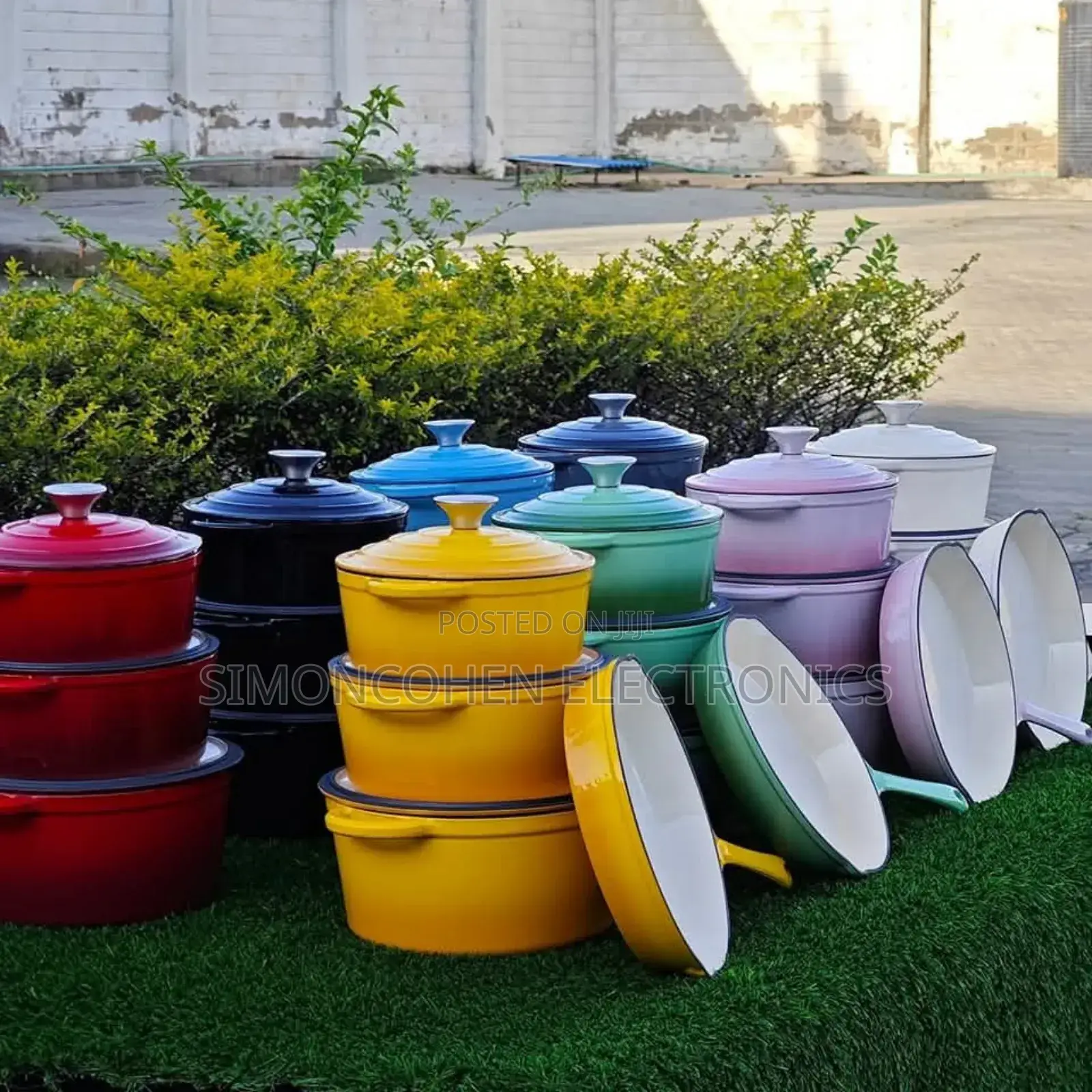 7pcs Cast Iron Cookware