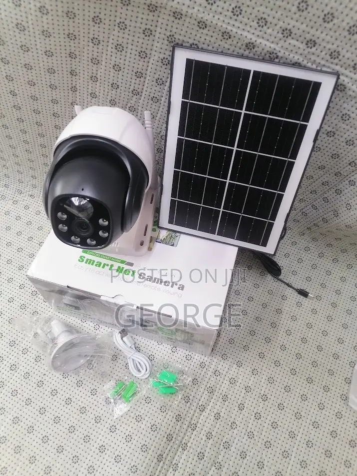 Solar Panel CCTV Camera~V380 Calus 4g Solar '
