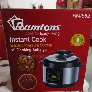 Ramtons Pressure Cooker With 12 Cooking Settings
