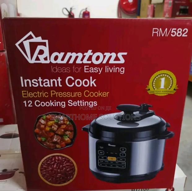 Ramtons Pressure Cooker With 12 Cooking Settings