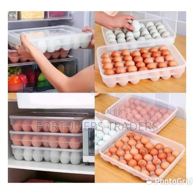 *34pc Egg Tray With Lid - main view