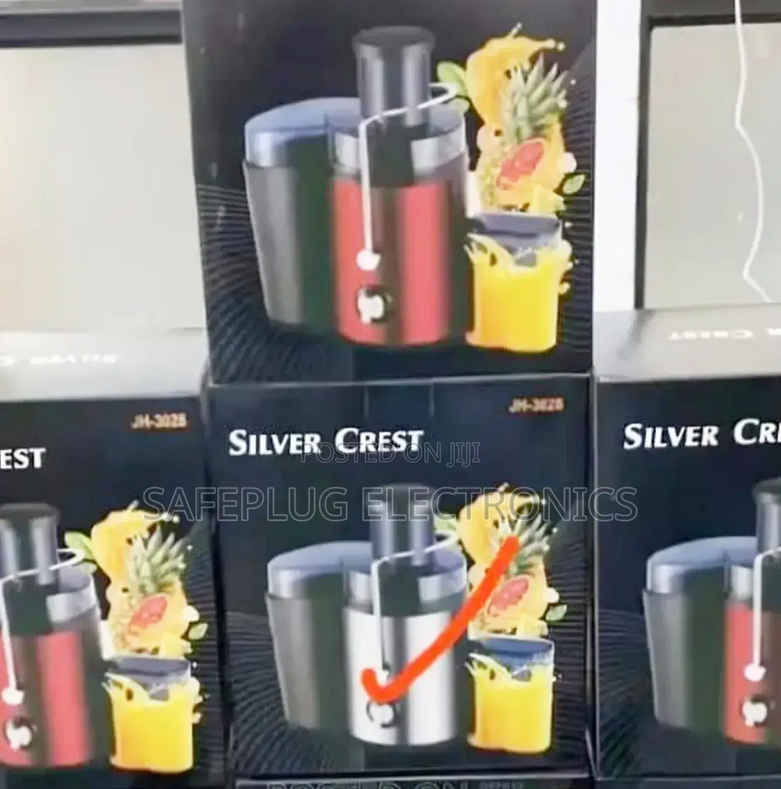 Silver Crest Juicer Extractor - 800watts (Silver)