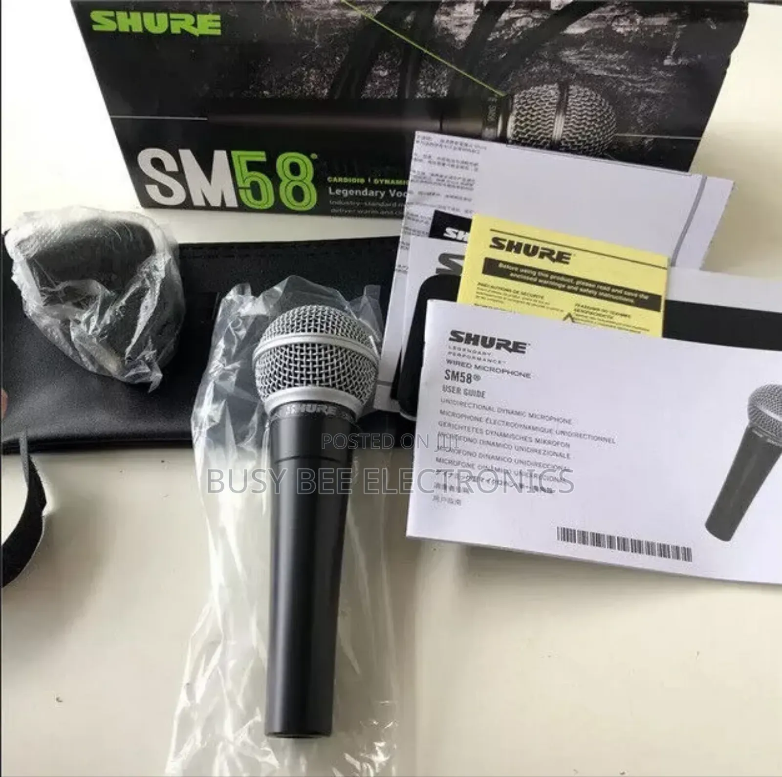 Shure Sm58lc Cardioid