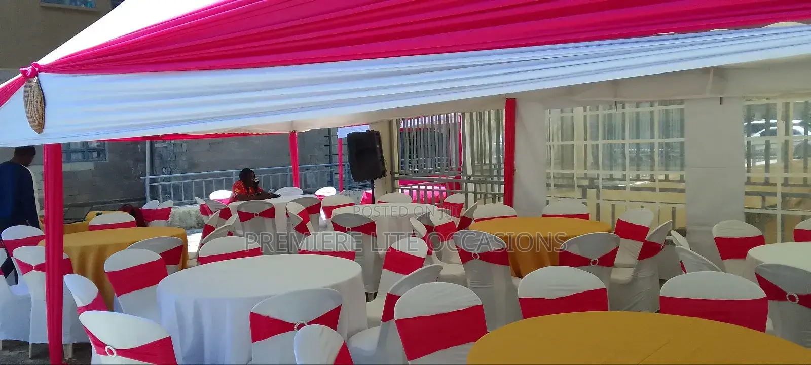 Events Items for Hire - Tents | Sound | Decor
