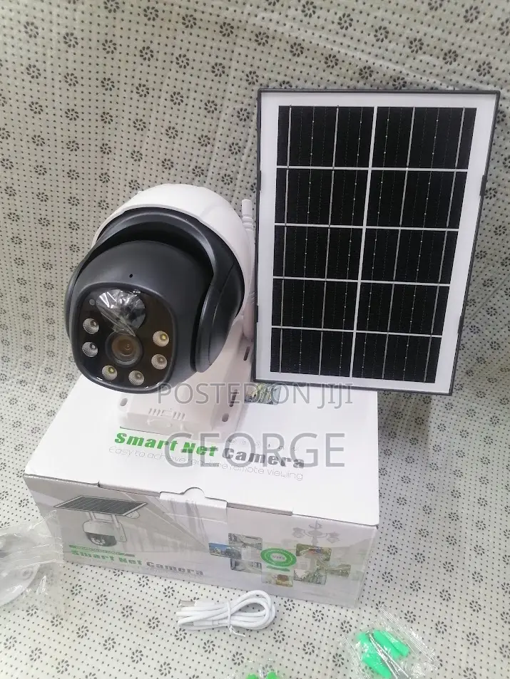 Top-Notch 4g Simcard PTZ V380 4g Solar PTZ Camera._.
