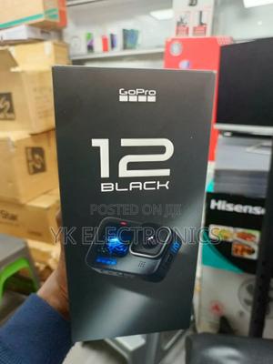 Gopro Hero 12 Waterproof Action Camera - Black - main view