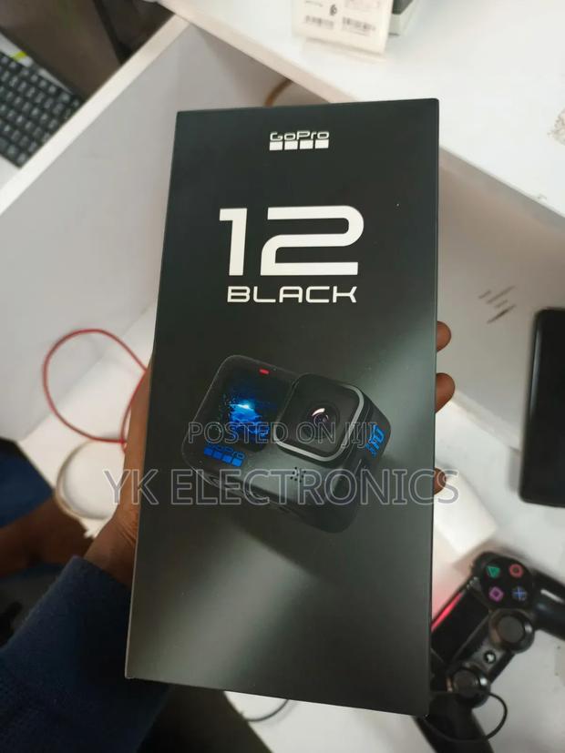 Gopro Hero 12 Waterproof Action Camera - Black - thumbnail 3