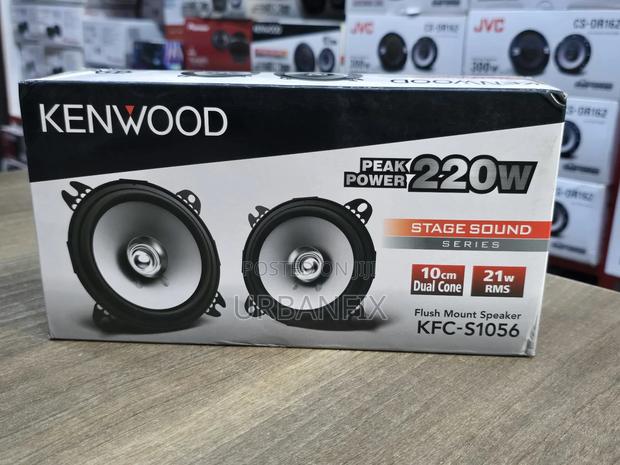 Kenwood 4 Inch 220watts Dashboard Speakers - A Pair