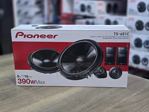 Pioneer 6.5 Inches 390watts Component Speakers - A Pair