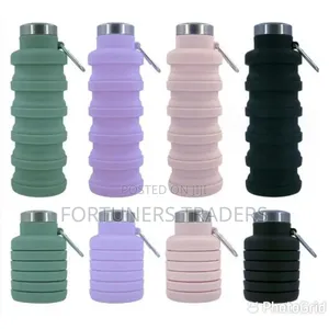 *Foldable Silicon Water Bottles