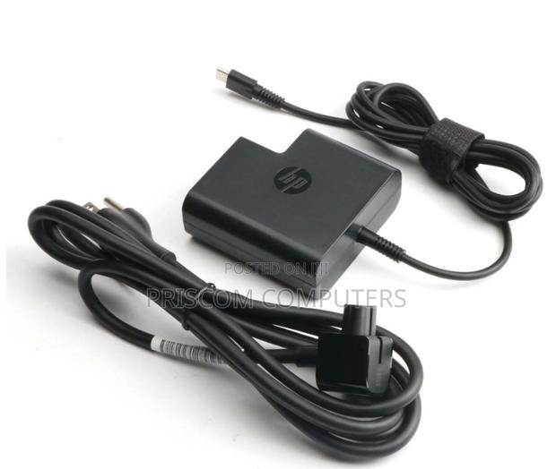 Original Hp Usb-C Type C Square Power Adapter 65w - thumbnail 2