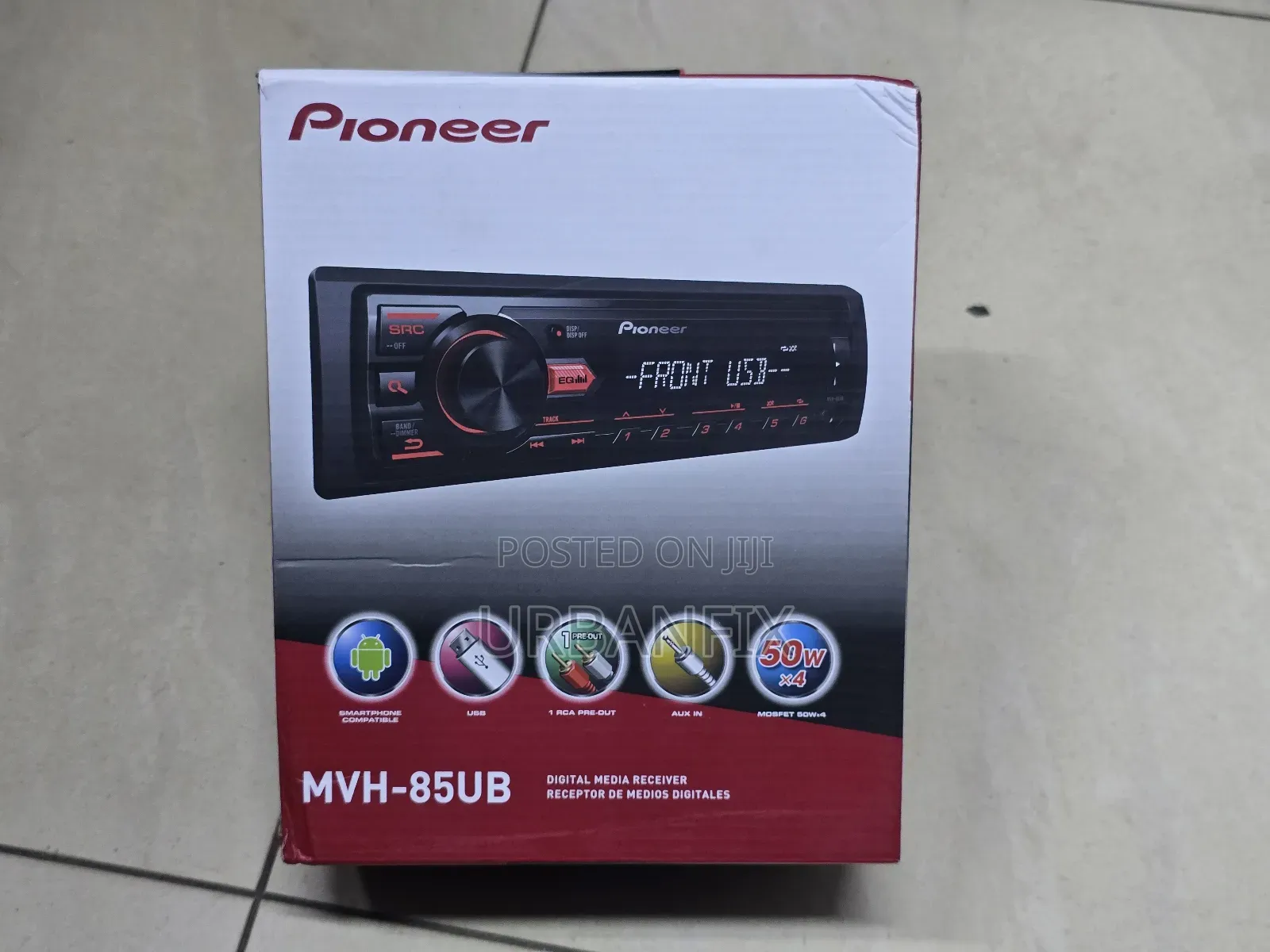 Pioneer MVH-85ub Digital Media Receiver With Usb and Fm