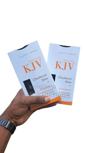 KJV Checkbook Trimline