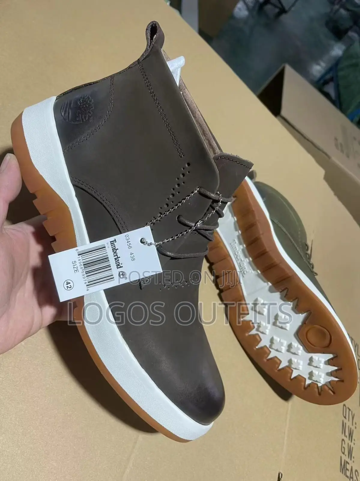 Authentic Leather Timberland Boots