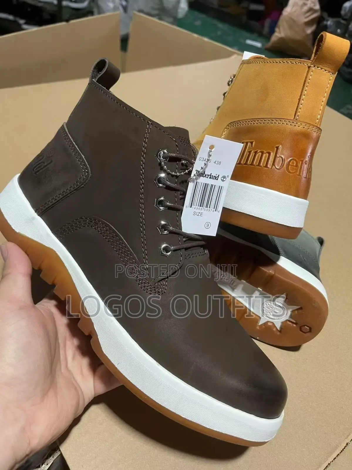 Authentic Leather Timberland Boots