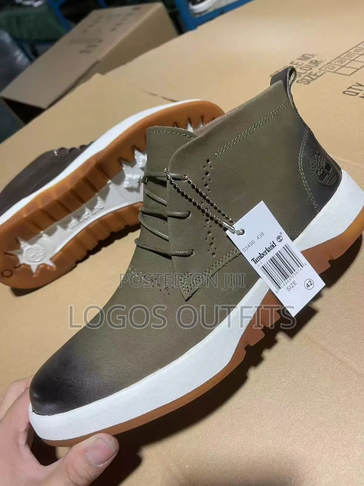 Authentic Leather Timberland Boots